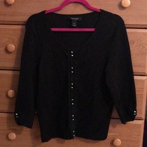 Black WHBM cardigan